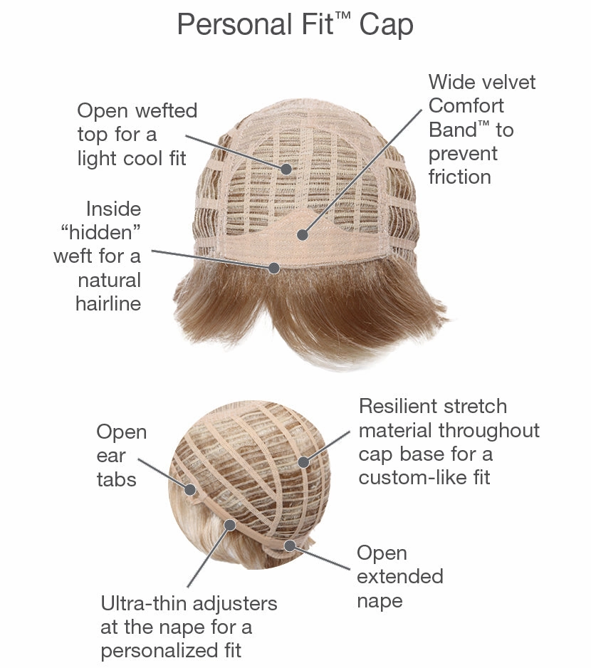 Commitment Wig by Gabor | Synthetic Hair | Large Cap