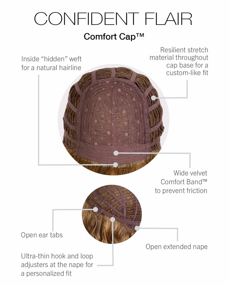 Confident Flair Wig by Gabor | Essentials | Heat Friendly Synthetic