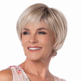 Contemporary Bob Wig by Toni Brattin | Heat Friendly Synthetic Hair | Average Cap