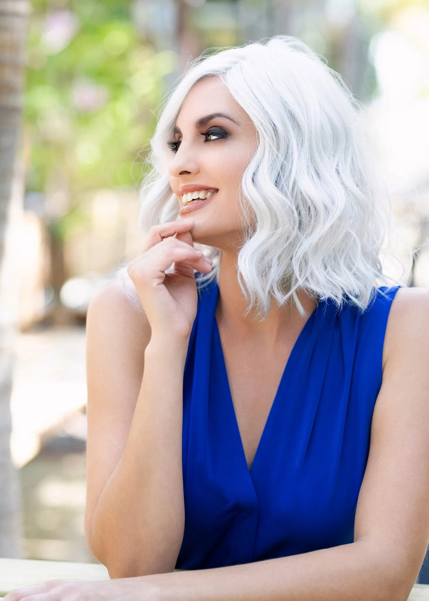 Emma Wig by Envy | Human Hair / Synthetic Blend