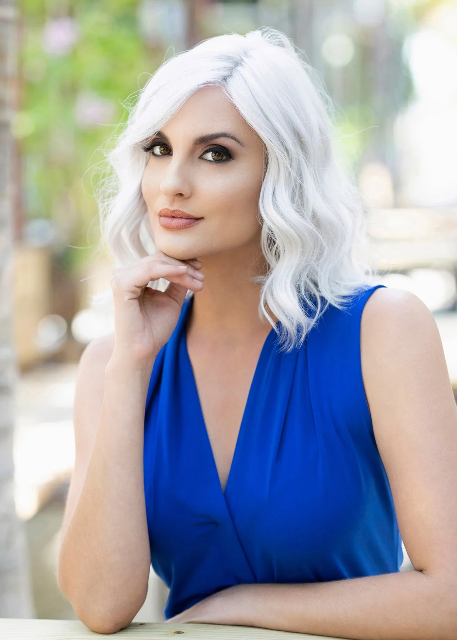 Emma Wig by Envy | Human Hair / Synthetic Blend
