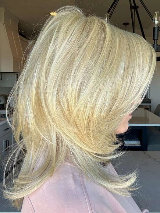 Feathered Bob | HF Synthetic Lace Front Wig (Mono Top)