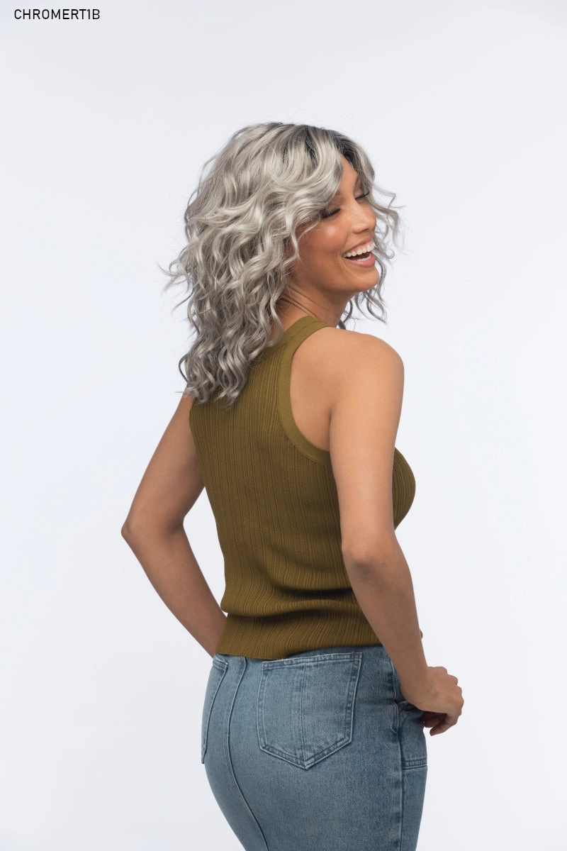 Finn Wig by Estetica | Front Lace Line | Synthetic Fiber