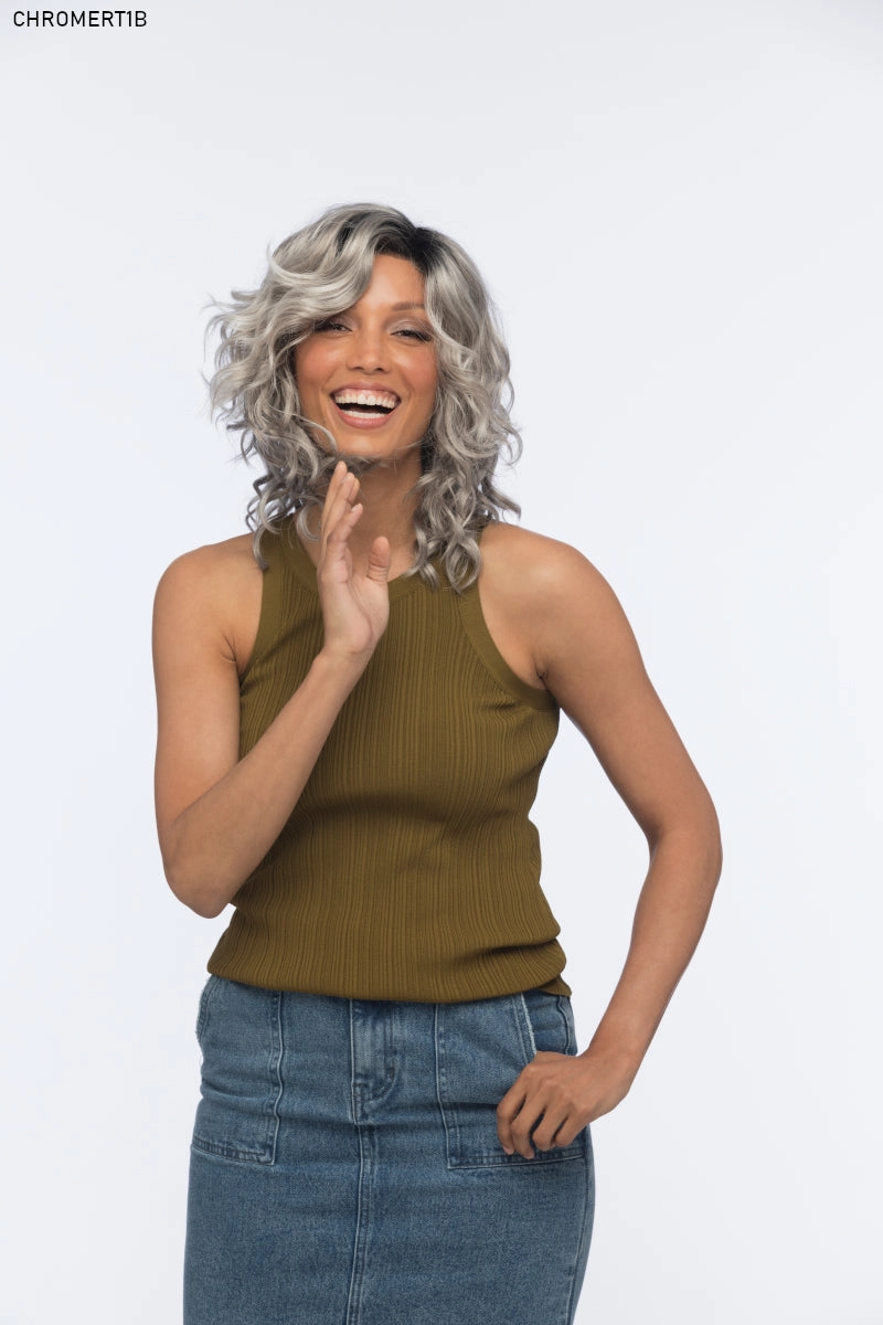 Finn Wig by Estetica | Front Lace Line | Synthetic Fiber