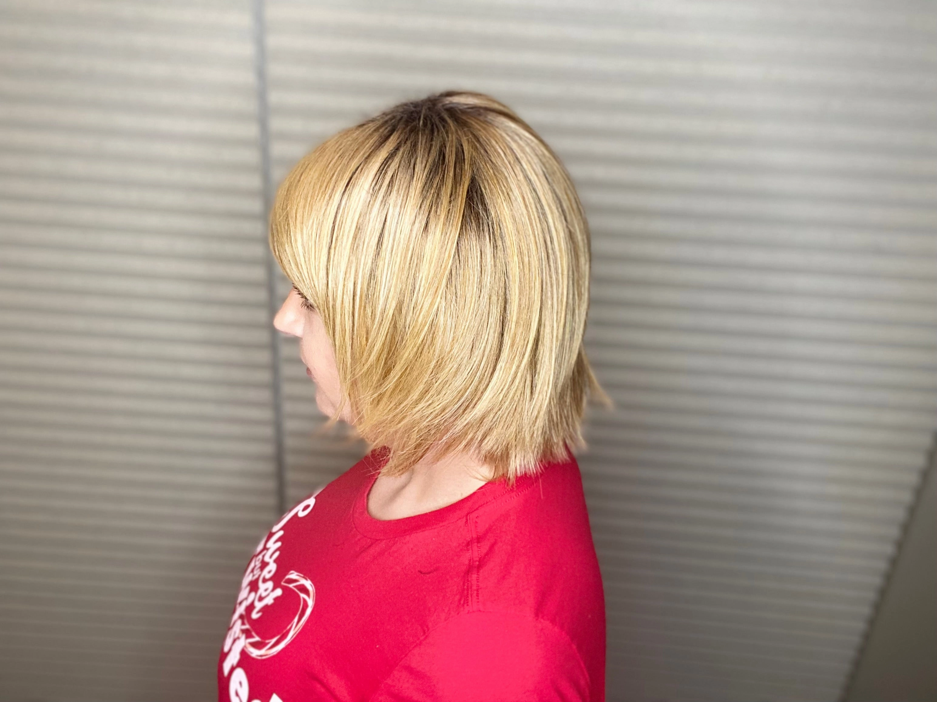 Flirty Fringe Bob Wig by Hairdo | Heat Friendly Synthetic Hair | Average Cap