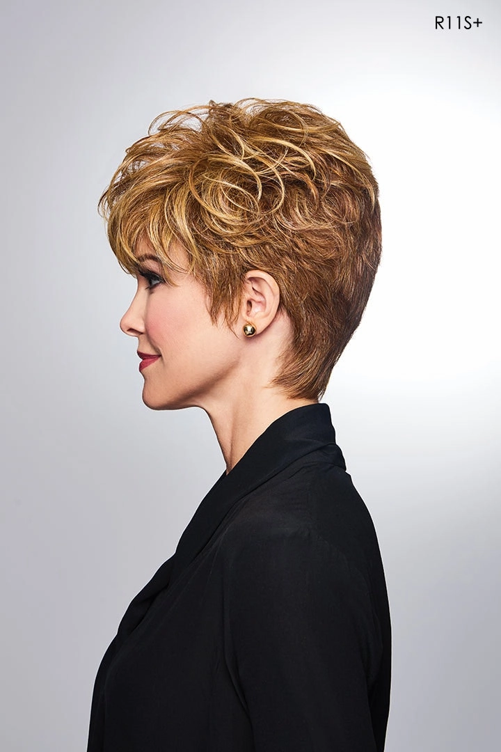 Full Fringe Pixie Wig by Hairdo | Heat Friendly Synthetic Hair | Average Cap