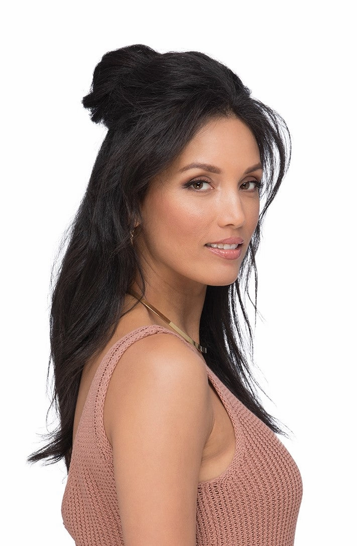Glow French 8" Topper by Estetica | Radiant Pieces | Remi Human Hair