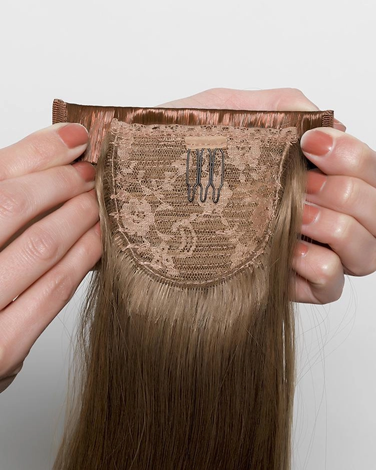 Human Hair Ponytail Hairpiece  Pony Spring H