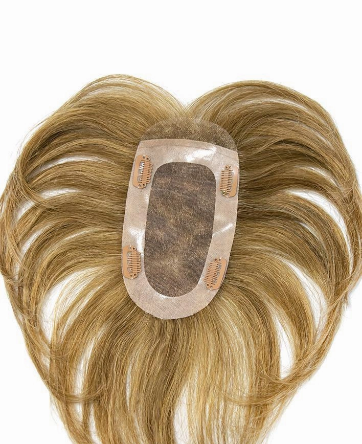 Human Hair Topper, BA300C - Natural Lace Top C