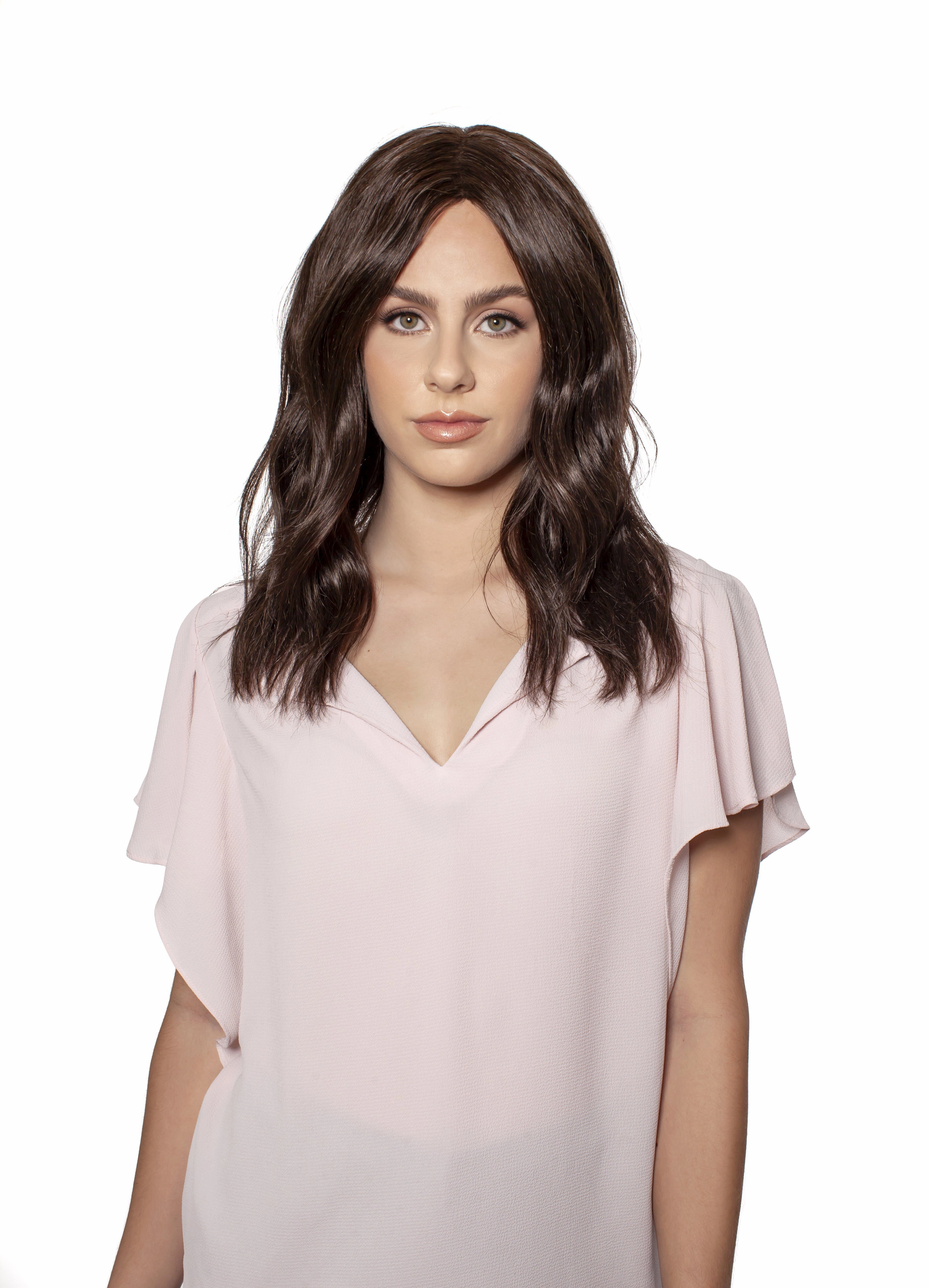 Human Hair Topper, Natural Lace Top B BA300B