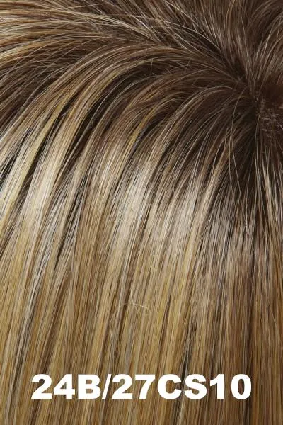 Jon Renau Toppers - Top Form 12 (#728) Human Hair