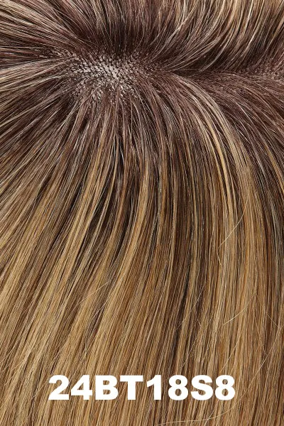 Jon Renau Toppers - Top Form 18 (#727) Human Hair