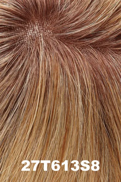 Jon Renau Toppers - Top Form 8 (#743) - Remy Human Hair