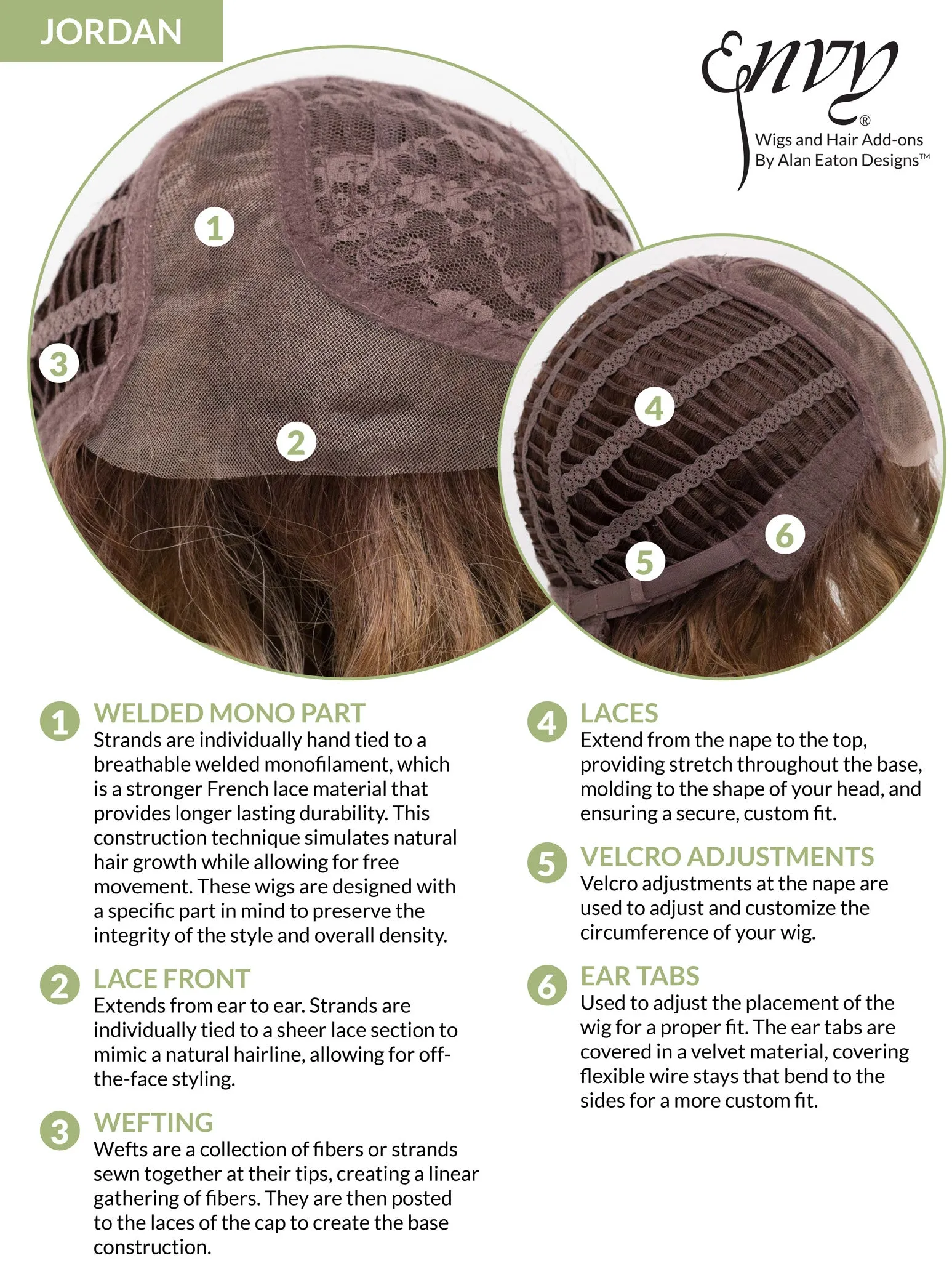 Jordan Wig by Envy | Human Hair / Synthetic Blend
