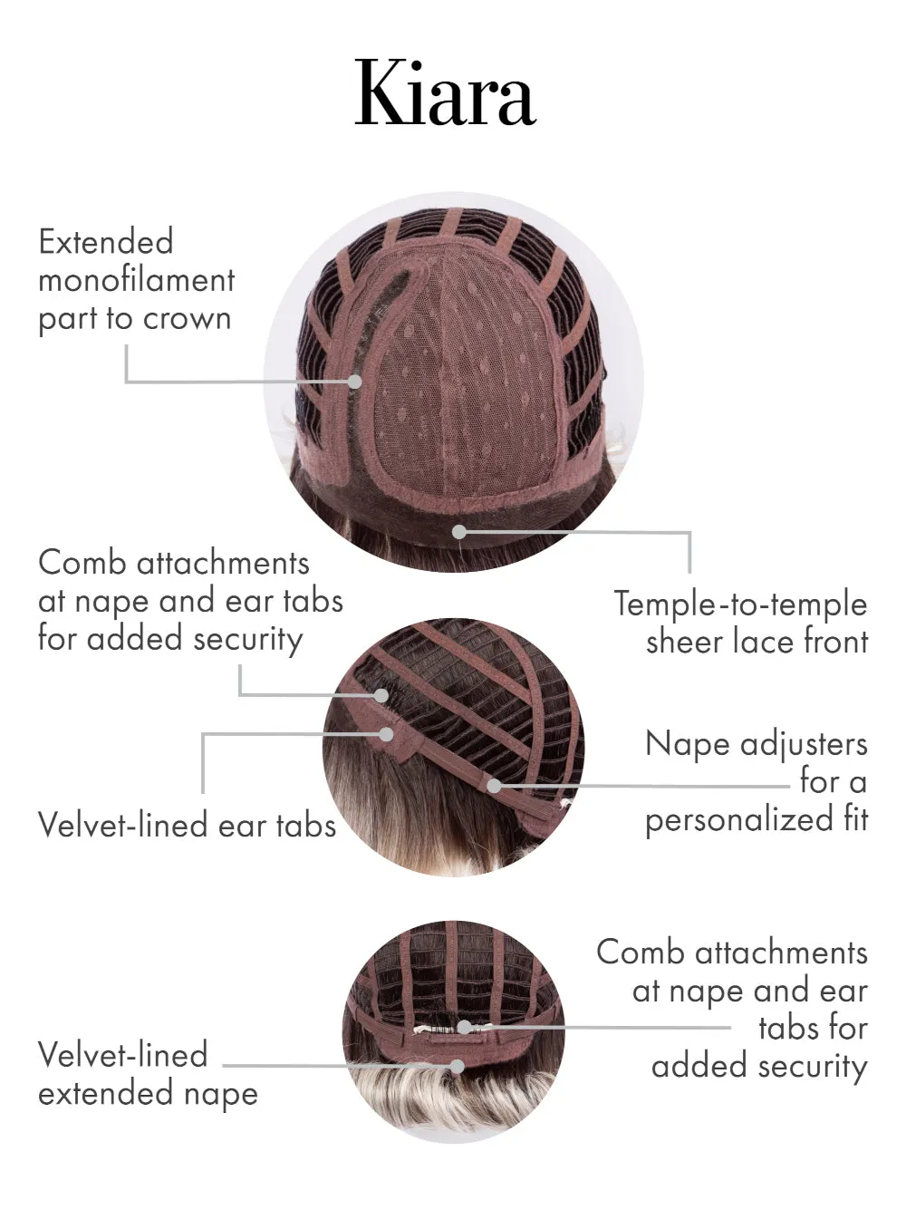 Kiara Wig by Kim Kimble | Lace Front | Extended Mono Part | Heat Friendly Synthetic