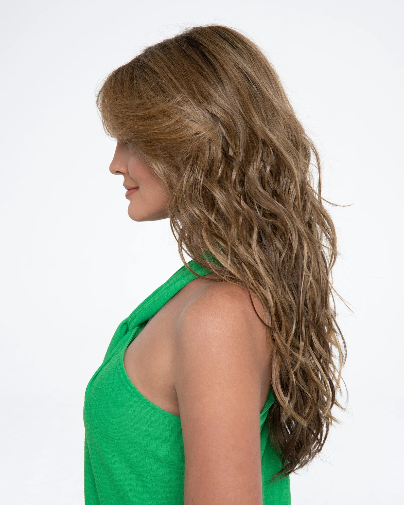 Krista Wig by Envy | Human Hair / Synthetic Blend