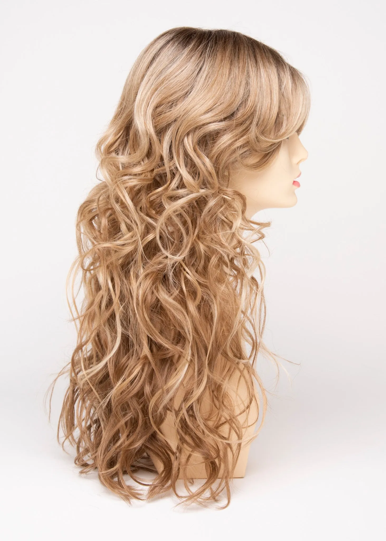 Krista Wig by Envy | Human Hair / Synthetic Blend