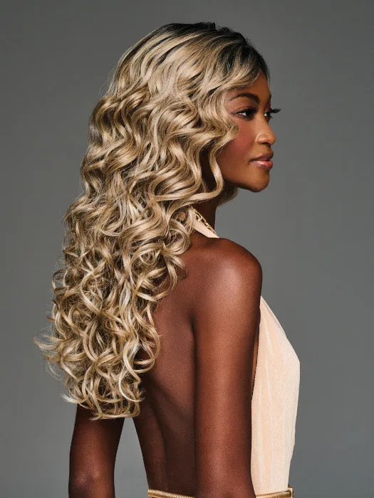 Laila Wig by Kim Kimble | Lace Front | Mono Top | Heat Friendly Synthetic