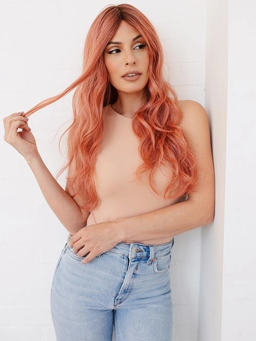 Lavish Wavez | HF Synthetic Lace Front Wig (Mono Part)