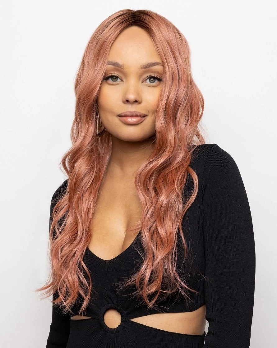 Lavish Wavez Wig by Rene of Paris | Heat Friendly Synthetic Hair | Average Cap