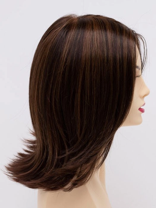 Lisa | Human Hair/Synthetic Hair Blend Lace Front Wig (Mono Top)