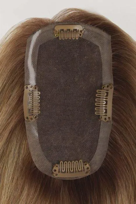 Lux Wig by Henry Margu | Human Hair Topper (Small Mono Base)