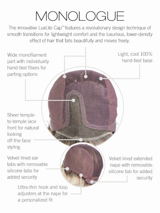 Monologue Wig by Raquel Welch | Sheer Luxury | Heat Friendly Synthetic
