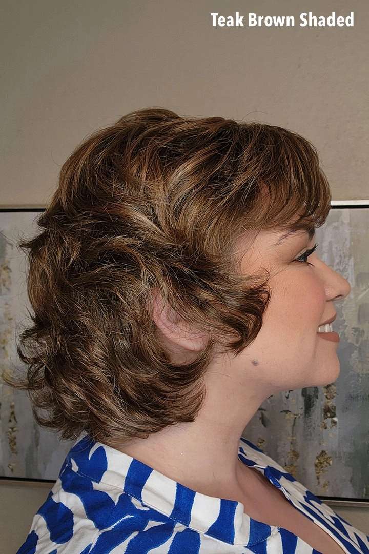 Open Box | Cesana Wig by Ellen Wille | Synthetic Hair | PEPPER BROWN MIX