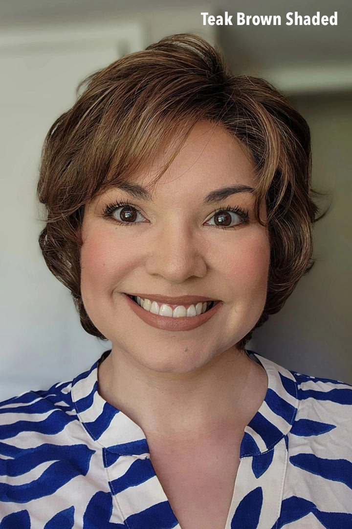 Open Box | Cesana Wig by Ellen Wille | Synthetic Hair | PEPPER BROWN MIX