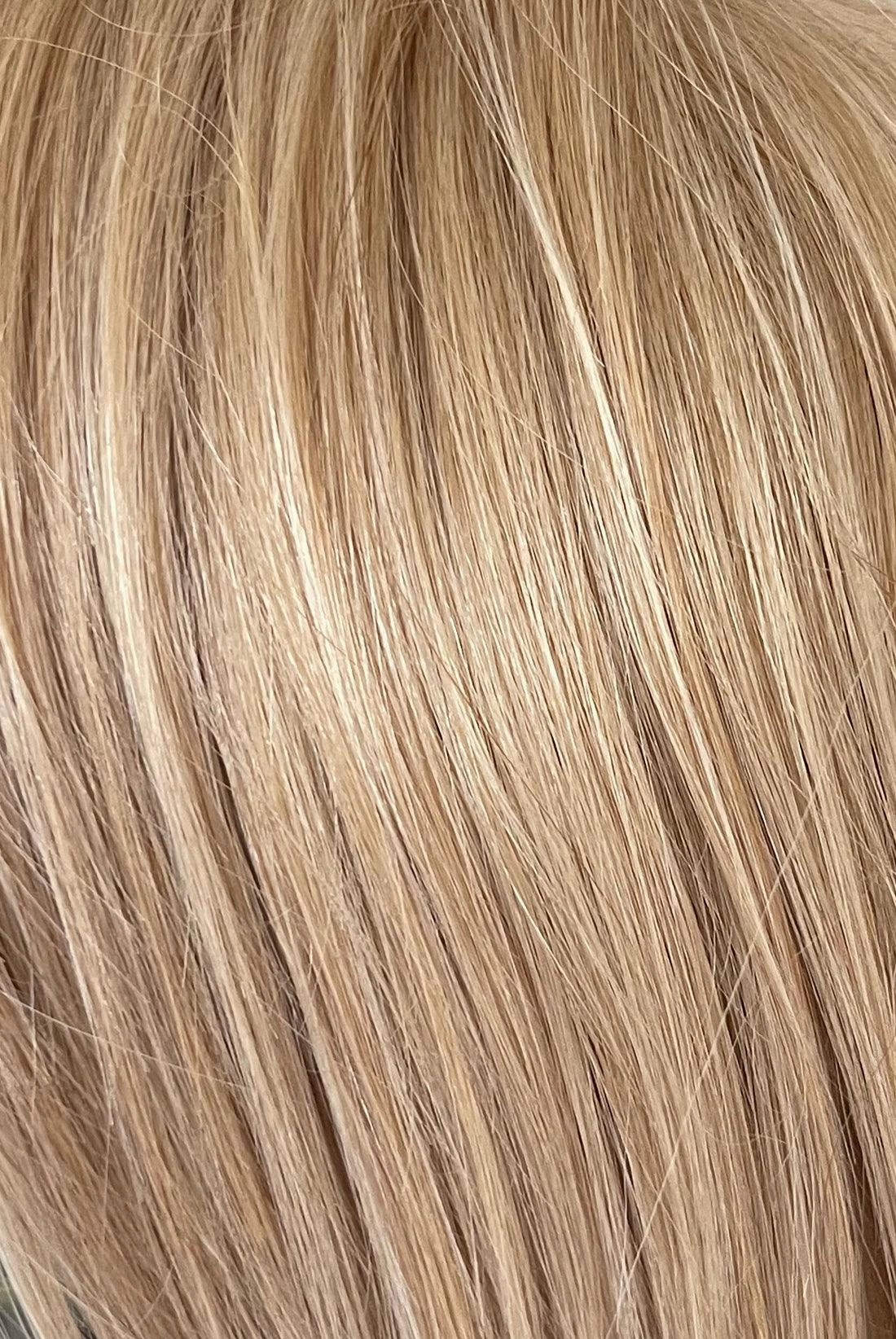 Orchid Human Hair Topper 9" by Rene of Paris | Human Hair (Monofilament)