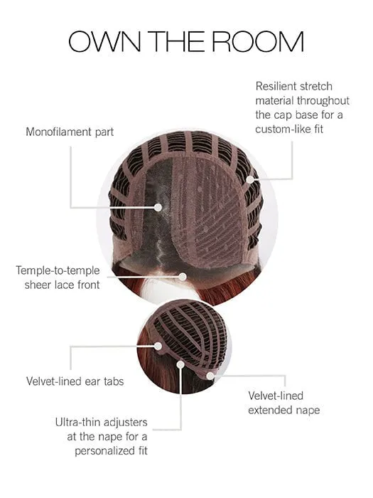 Own The Room Large | Synthetic Lace Front Wig (Mono Part)