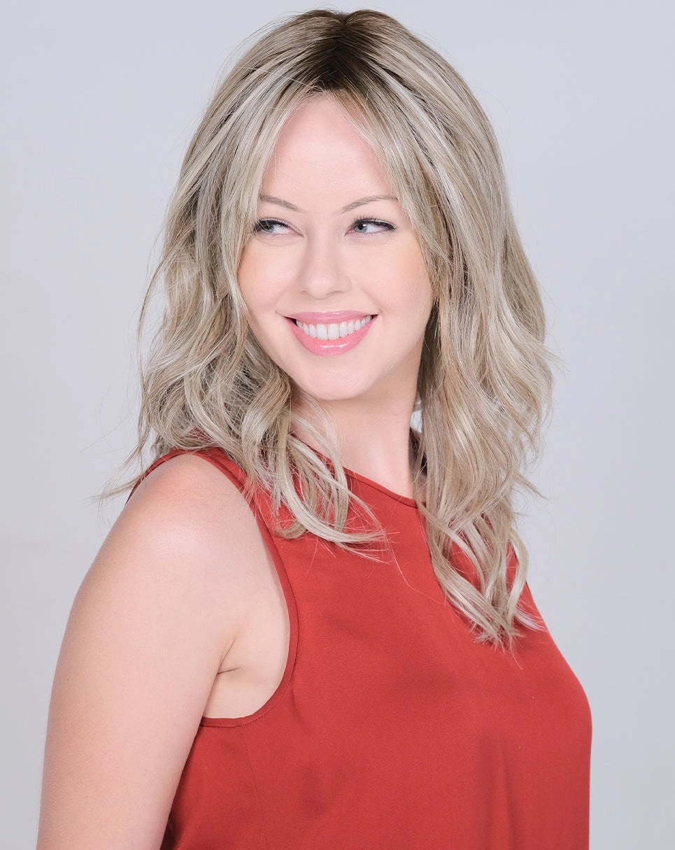 Peerless 18 Wig by Belle Tress | Heat Friendly Synthetic Hair | Average Cap