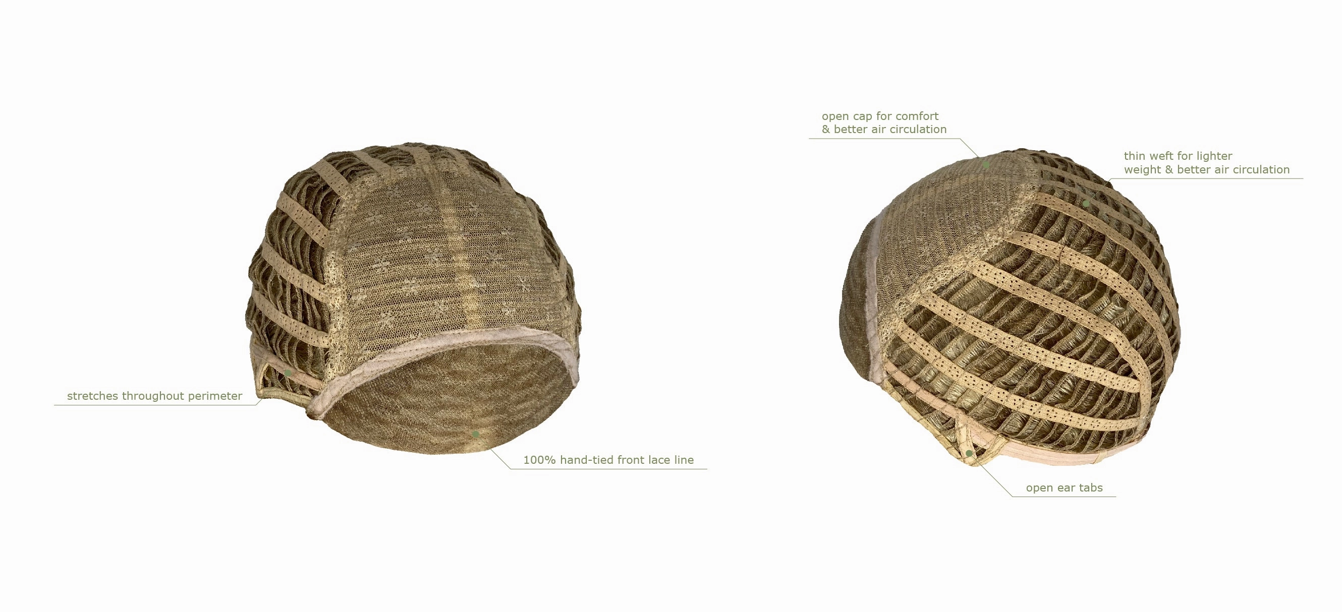 Petite Valerie by Estetica | Front Lace Line | Synthetic Fiber | Petite Cap