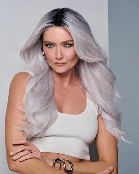 Queue The Hue Wig by Raquel Welch | Average Cap