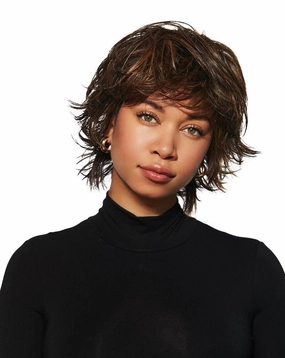 Razor Cut Shag Wig by TressAllure | Affordable Chic