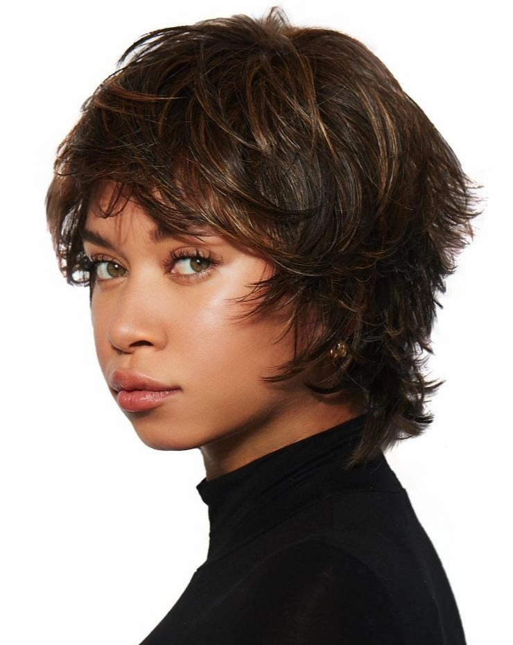 Razor Cut Shag Wig by TressAllure | Affordable Chic