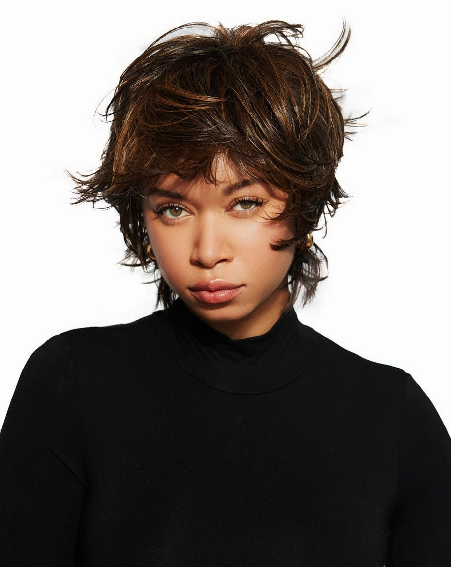 Razor Cut Shag Wig by TressAllure | Affordable Chic