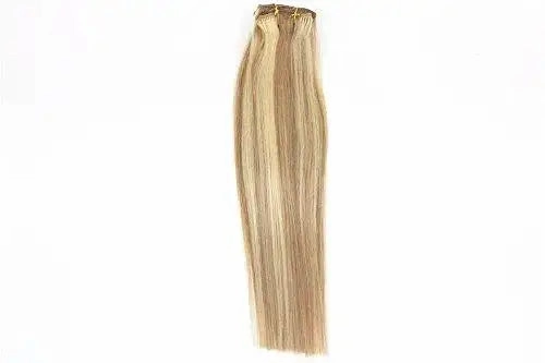 Remy Clip in Human Hair Extensions -15Inch 7pcs set