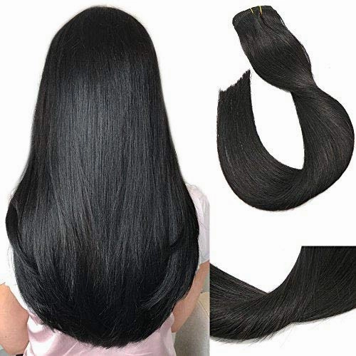 Remy Clip in Human Hair Extensions -15Inch 7pcs set
