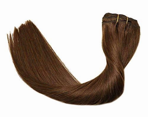 Remy Clip in Human Hair Extensions -15Inch 7pcs set