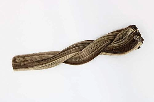 Remy Clip in Human Hair Extensions -15Inch 7pcs set