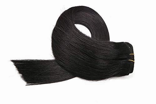 Remy Clip in Human Hair Extensions -15Inch 7pcs set