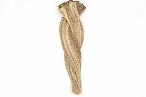 Remy Clip in Human Hair Extensions -15Inch 7pcs set