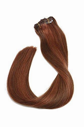 Remy Clip in Human Hair Extensions -15Inch 7pcs set