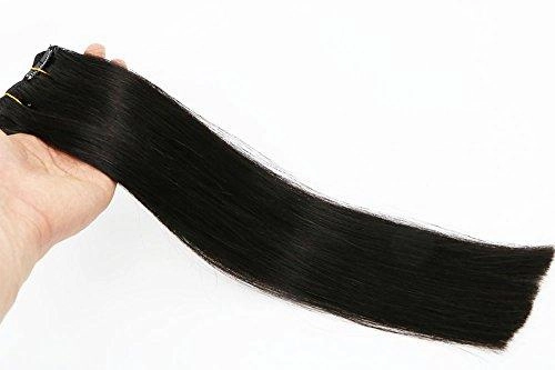 Remy Clip in Human Hair Extensions -15Inch 7pcs set