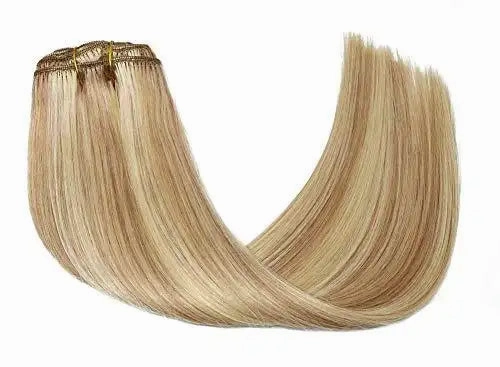 Remy Clip in Human Hair Extensions -15Inch 7pcs set