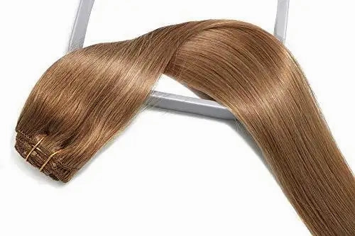 Remy Clip in Human Hair Extensions -15Inch 7pcs set