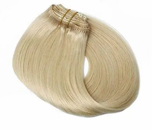 Remy Clip in Human Hair Extensions -15Inch 7pcs set