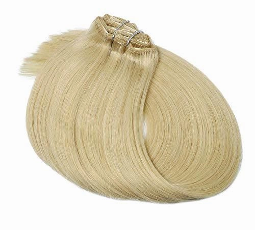 Remy Clip in Human Hair Extensions -15Inch 7pcs set