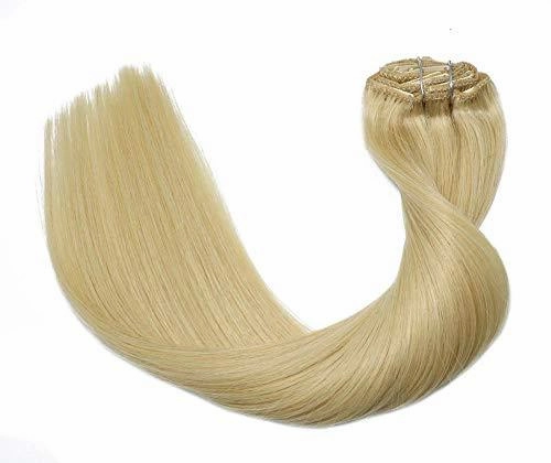 Remy Clip in Human Hair Extensions -15Inch 7pcs set